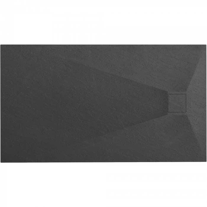 Cadita dus Magnum Black, 80x120 cm, inaltime 2.5 cm, compozit, negru [1]