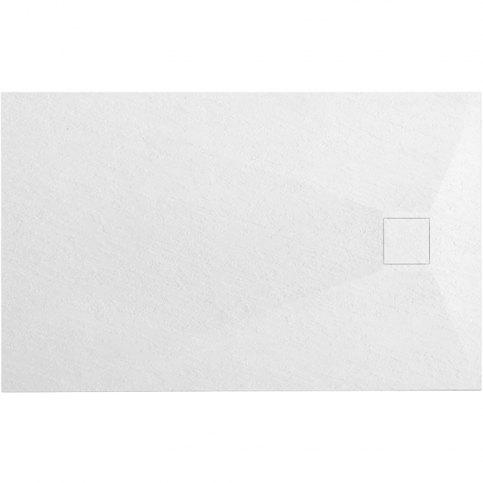 Cadita dus Magnum White, 80x100 cm, inaltime 2,5 cm, compozit, alb [1]