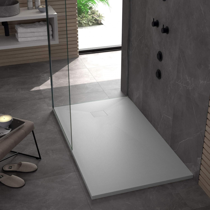 Cadita dus Magnum White, 80x120 cm, inaltime 2,5 cm, compozit, alb [2]