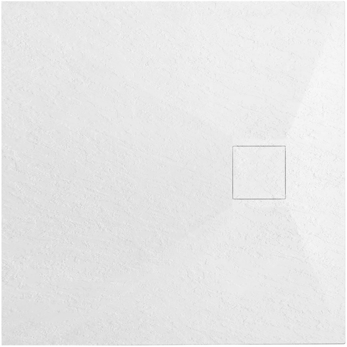 Cadita dus Magnum White, 80x80 cm, inaltime 2,5 cm, compozit, alb [1]