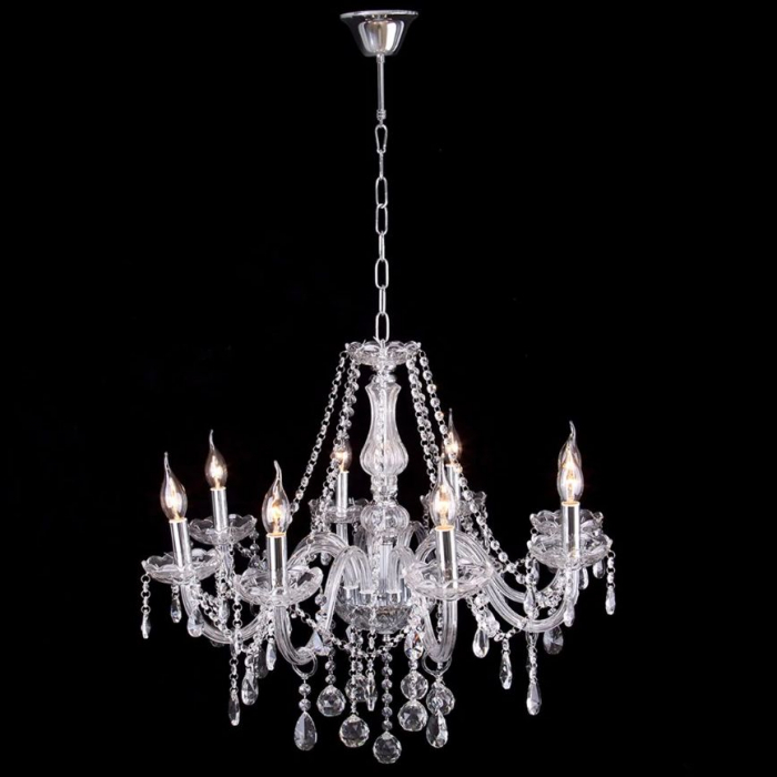 Candelabru cu lampă de cristal 300 750 [2]