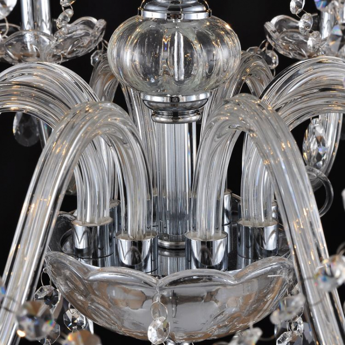 Candelabru cu lampă de cristal 300 750 [7]