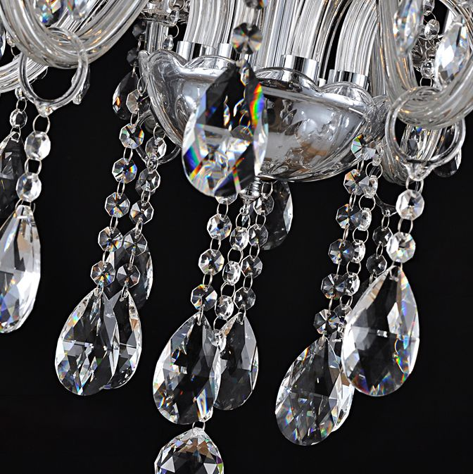 Candelabru cu lampă de cristal 300 750 [6]
