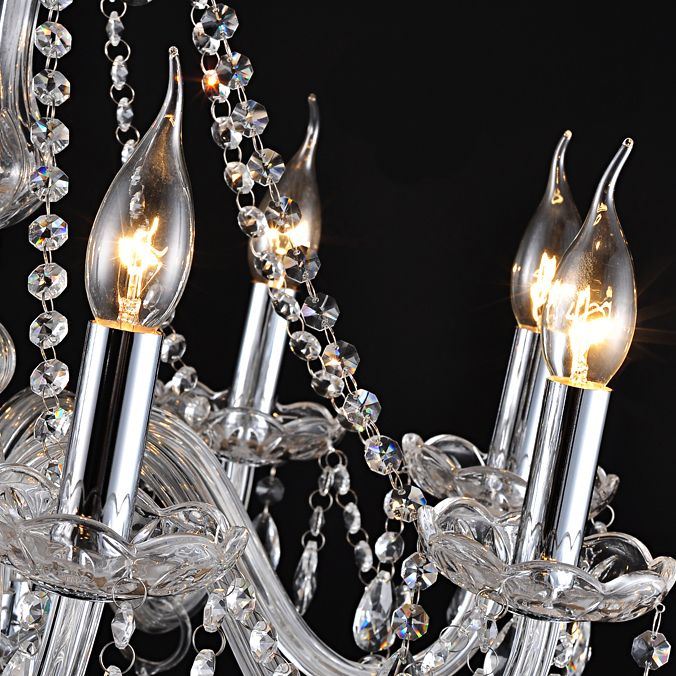Candelabru cu lampă de cristal 300 750 [4]