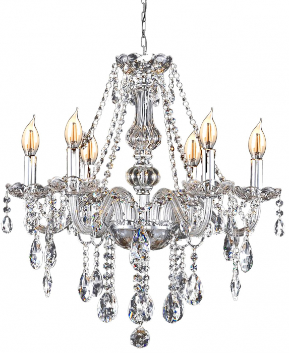 Candelabru cu lampă de cristal 392183 [1]