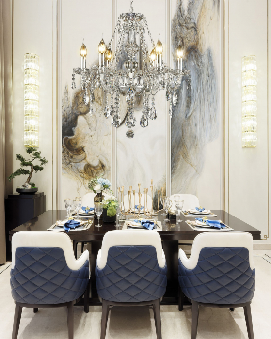 Candelabru cu lampă de cristal 392183 [6]