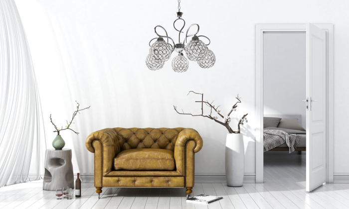 Candelabru cu lampă de cristal APP635-5C [6]