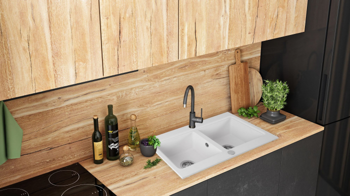 Chiuveta bucatarie DY white [3]