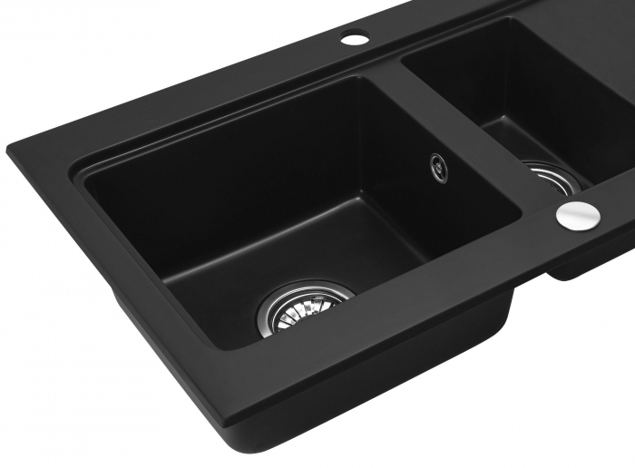 Chiuveta bucatarie Granit Fox black [3]