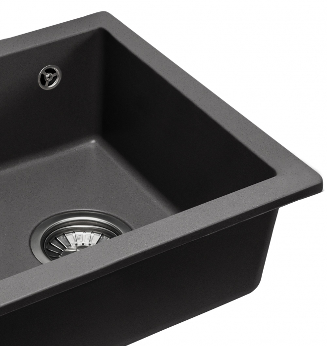 Chiuveta bucatarie Granit Nels black [3]