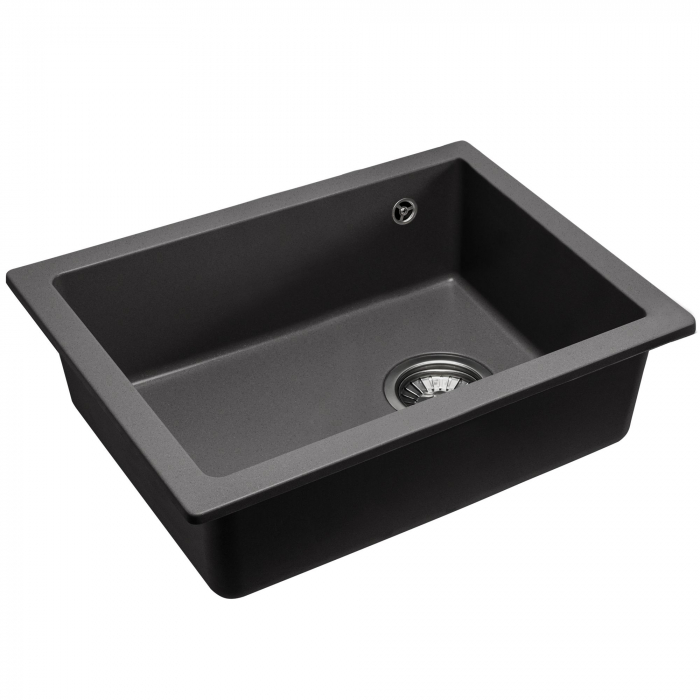 Chiuveta bucatarie Granit Nels black [2]