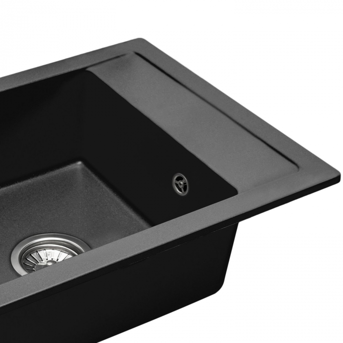 Chiuveta bucatarie Granit Rino black [3]