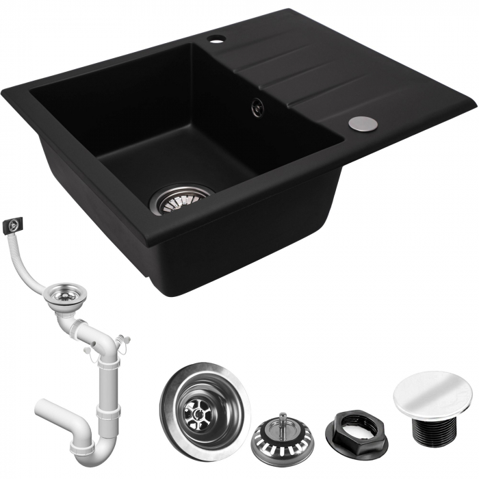 Chiuveta bucatarie NORTH black [7]