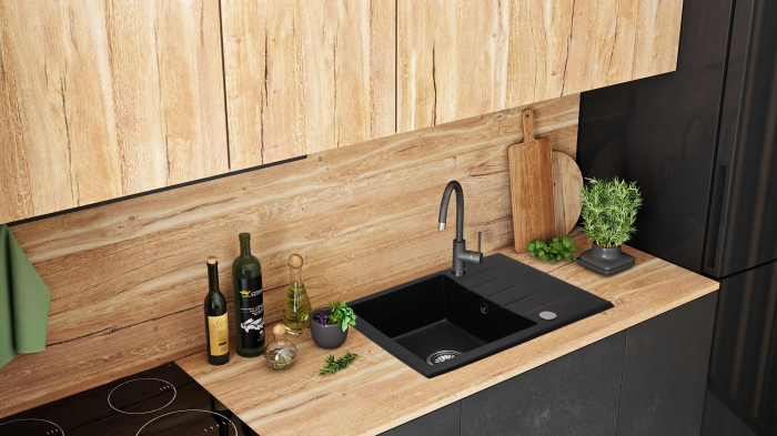 Chiuveta bucatarie NORTH black [3]