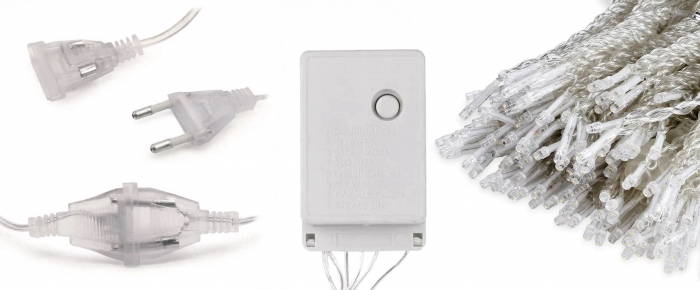 Cortina LED 300 diode 3x3m GL2000 REMOTE CONTROL [10]