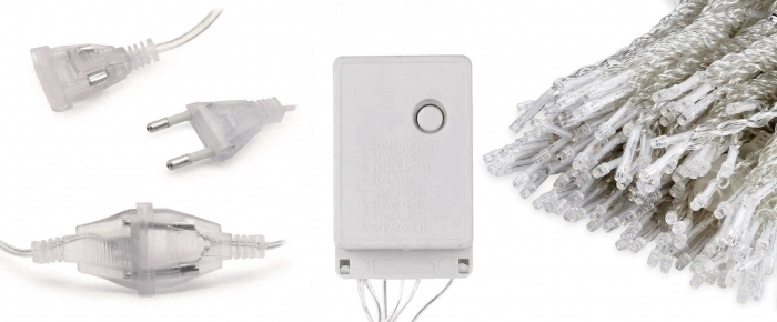 Cortina LED 304 diode 3x3m GL2000 REMOTE CONTROL [10]