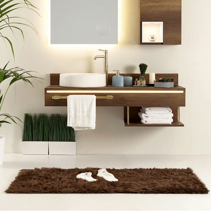 Cuier de baie GOLD  ERLO 02 [4]