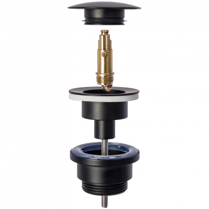 Dop pentru lavoar universal klik-klak Old Black [2]