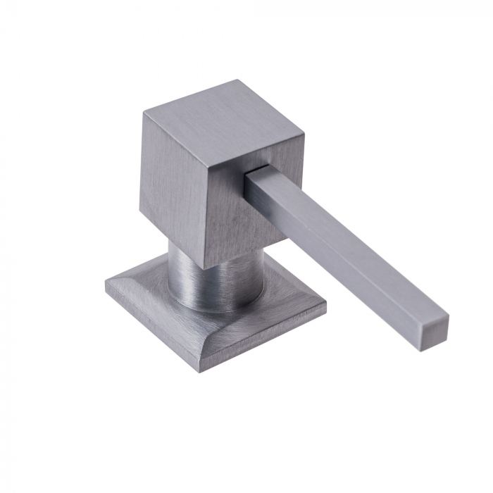 Dozator de săpun nickel brush square INOX [3]
