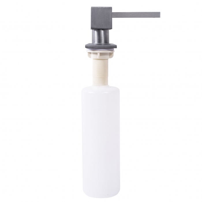 Dozator de săpun nickel brush square INOX [2]