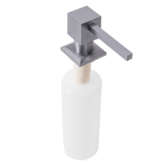 Dozator de săpun nickel brush square INOX [5]