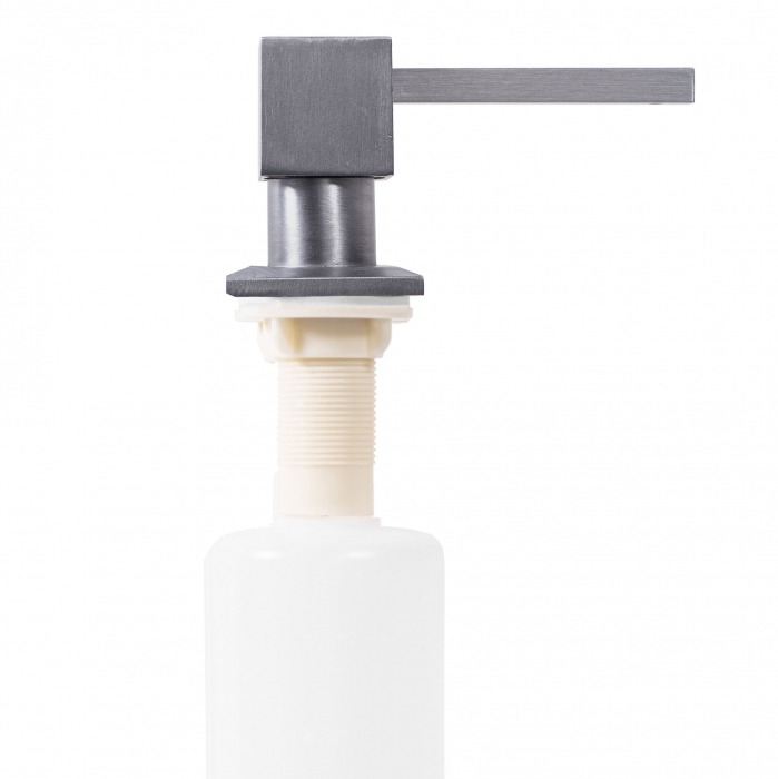 Dozator de săpun nickel brush square INOX [4]