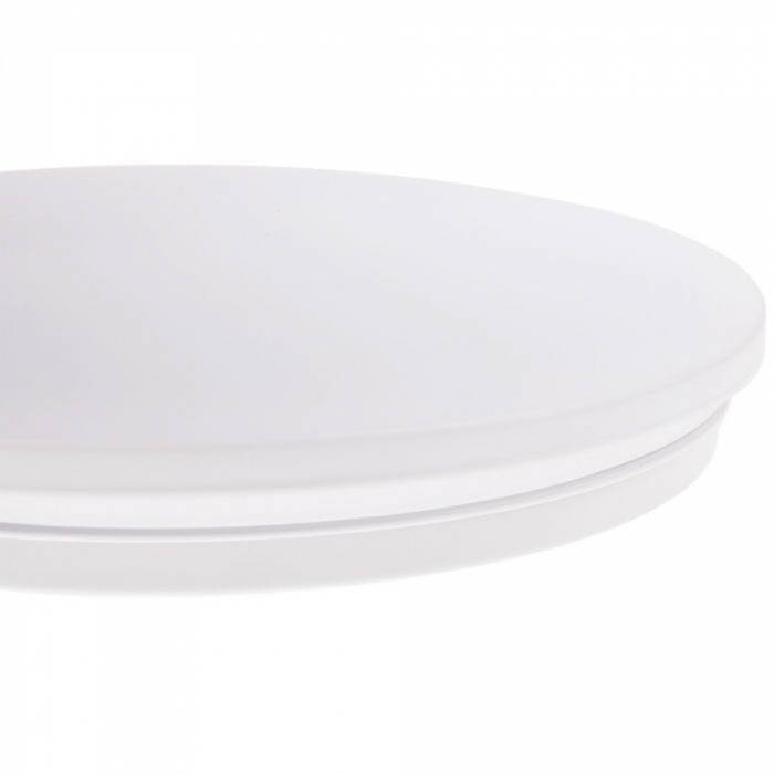 Lampă 38cm Plafon rotunda alba 24W APP757-1C [2]