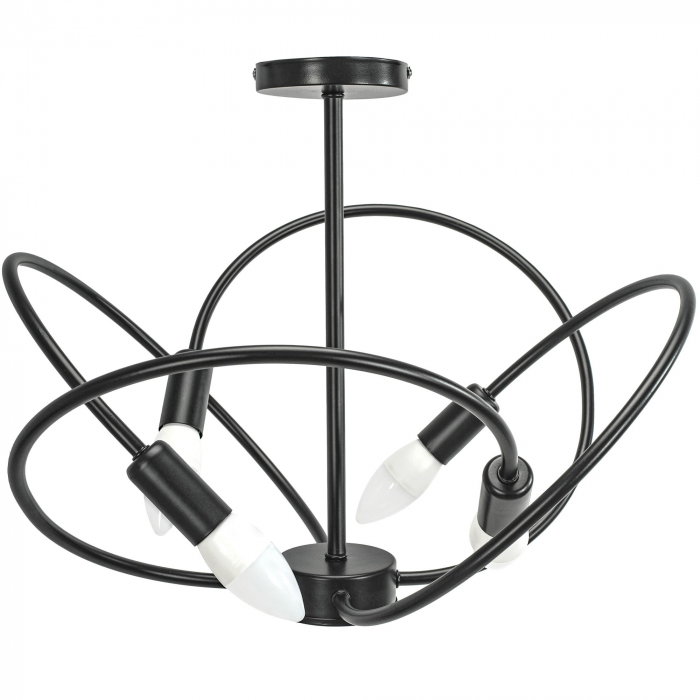Lampa 4 Black APP1093-4C [2]
