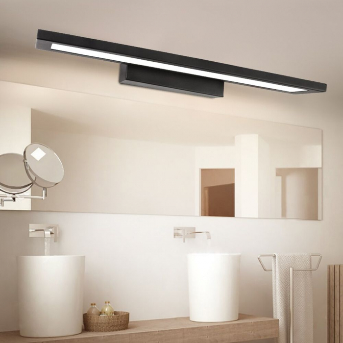 LAMPA APLICA de baie LED pentru oglinda 40CM APP839-1W FLAT BLACK [2]