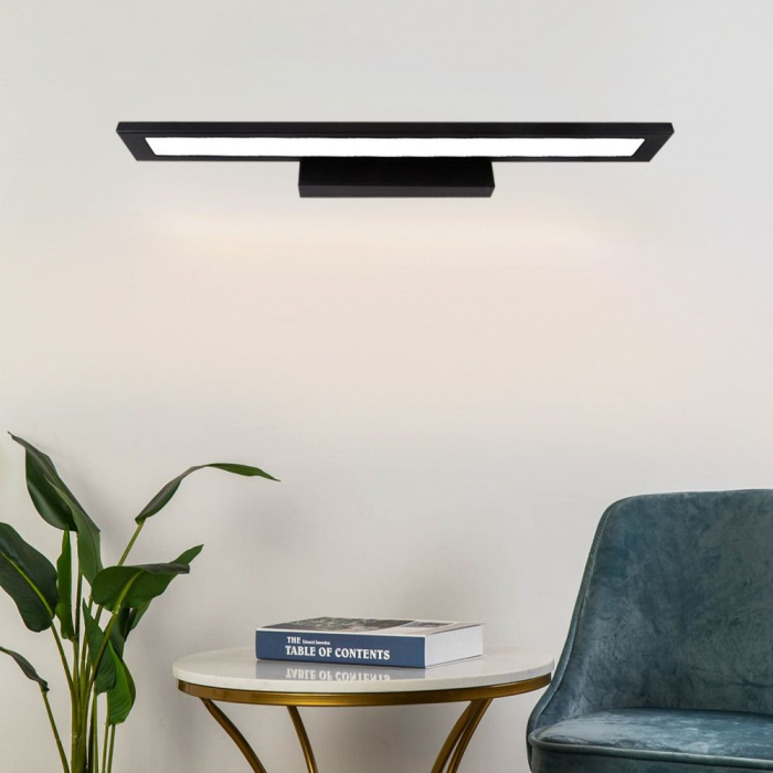 LAMPA APLICA de baie LED pentru oglinda 40CM APP839-1W FLAT BLACK [10]