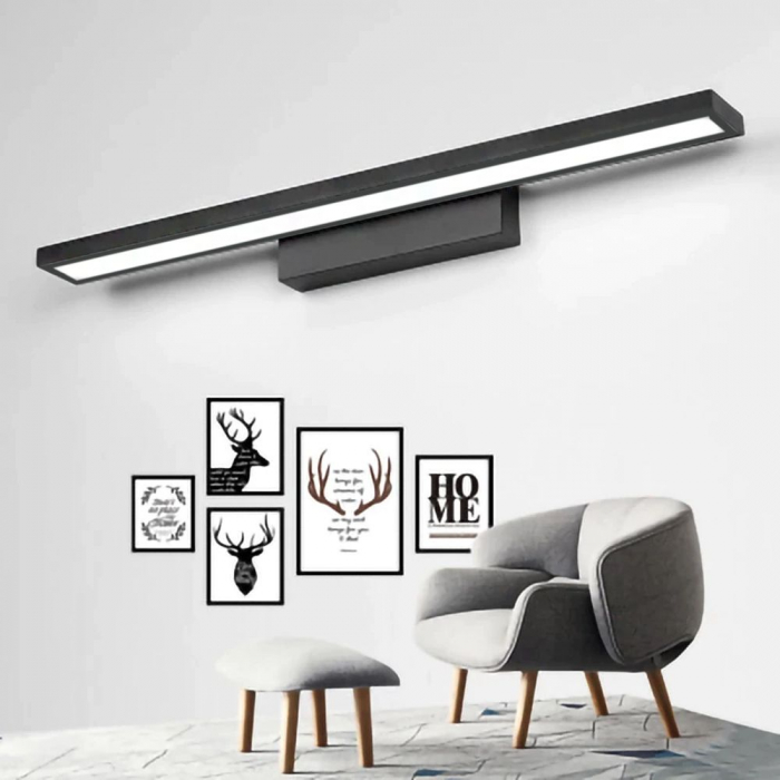 LAMPA APLICA de baie LED pentru oglinda 60CM APP840-1W FLAT BLACK [4]