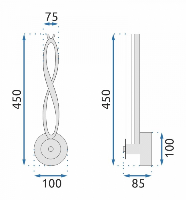 LAMPĂ APP1048-W Black [5]
