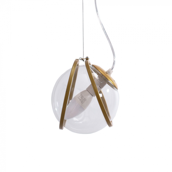 Lampa APP1089-1CP GOLD TRANSPARENT [3]
