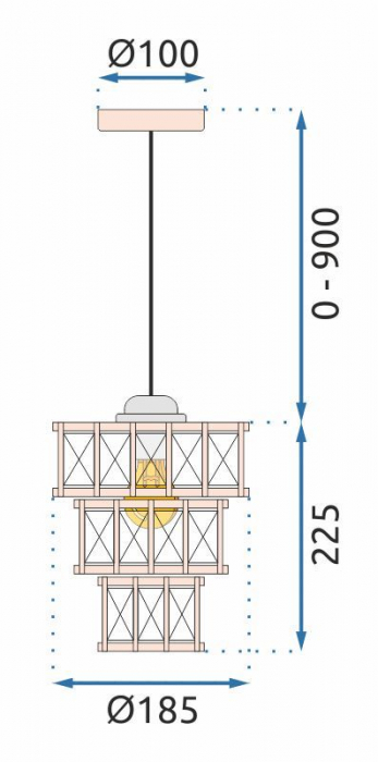 Lampa APP1104-1CP [9]