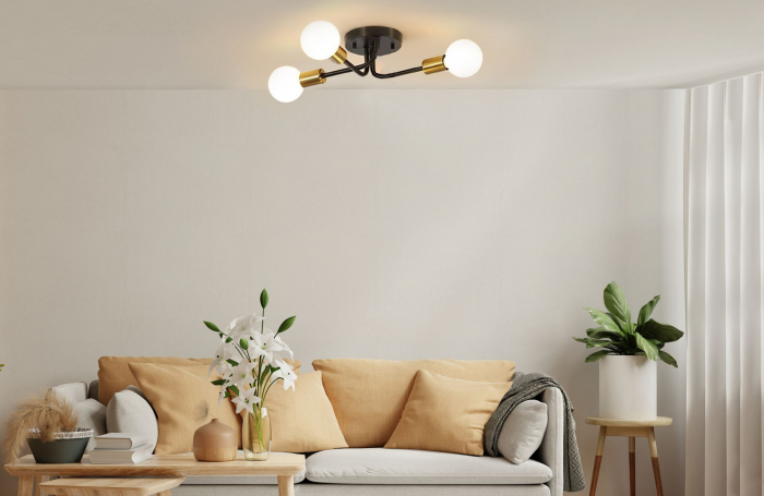 Lampa APP1117-3C Black Gold [5]