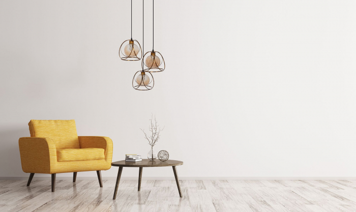 Lampa APP1137-3C Black Gold [2]