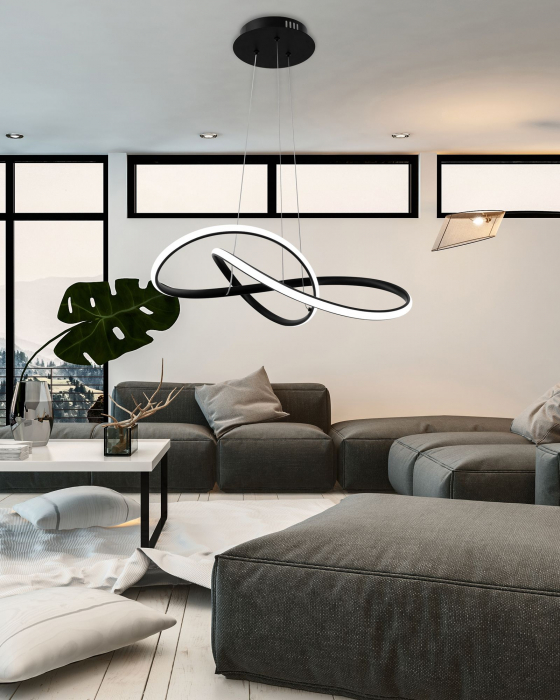 Lampa APP395-CP Black [4]