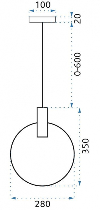 Lampa APP485-1CP Gold [9]