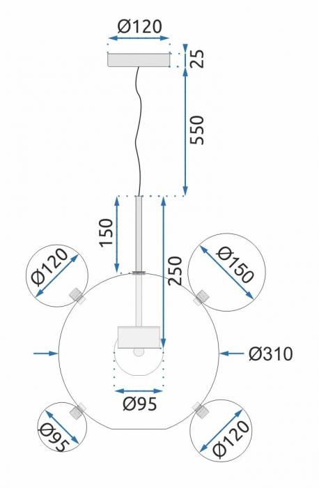 Lampa APP650-CP [7]
