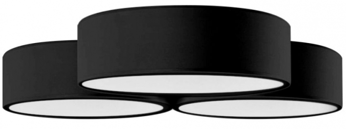 LAMPĂ APP878-C Triple Black 3x40cm [2]