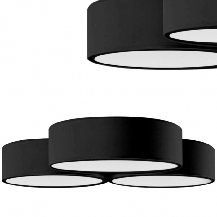 LAMPĂ APP878-C Triple Black 3x40cm [3]