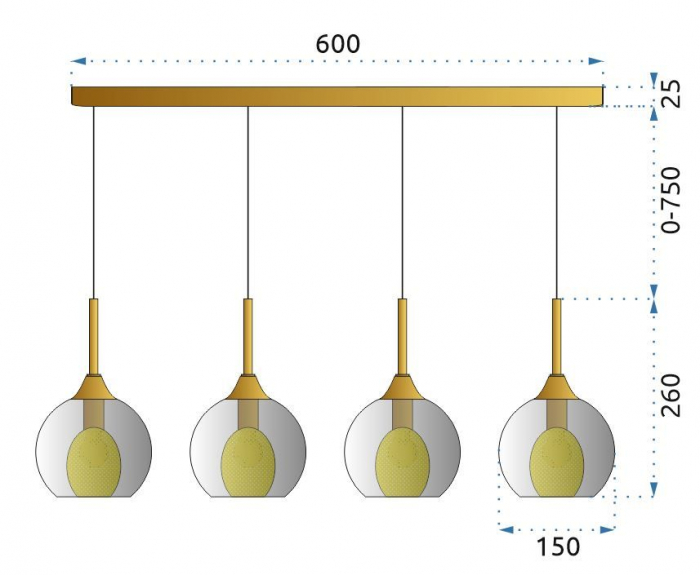 Lampa APP899-4CP [6]