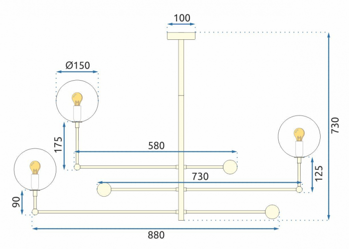 Lampa APP919-6CP [8]