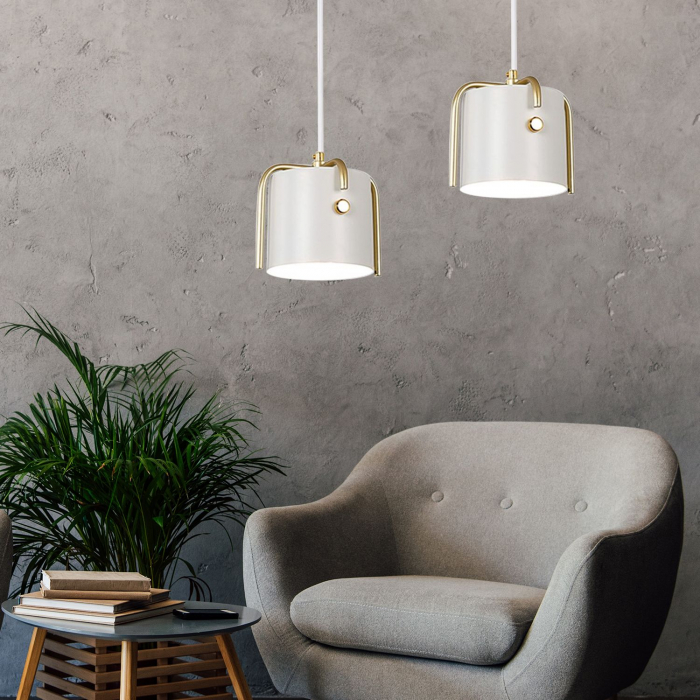 Lampa APP935-1CP Elegent White [3]