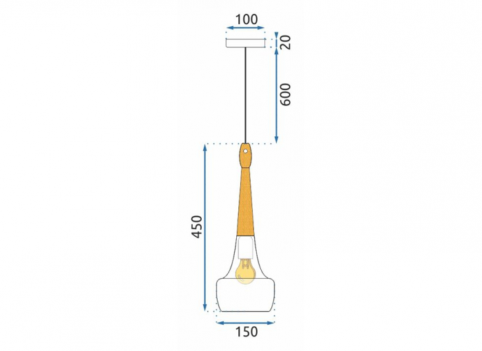 Lampa APP937-1CP White [8]