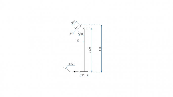 Lampa APP965-1F BLACK [6]