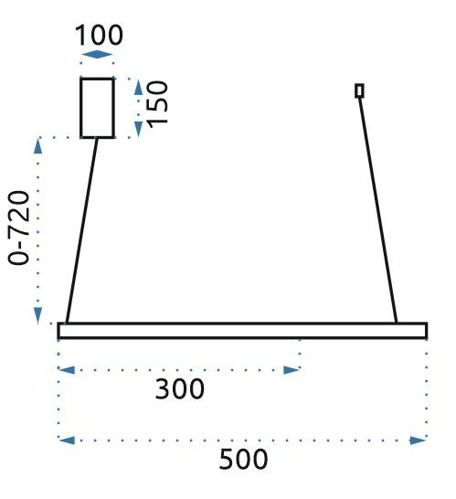 Lampă cu inel negru + telecomandă APP692-30-50 [8]