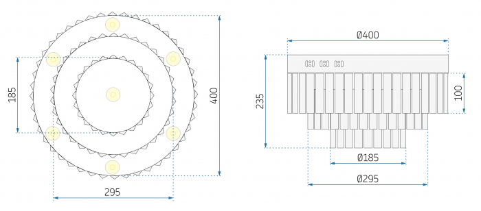 LAMPĂ DE CRISTAL APP780-7C [10]