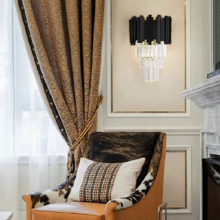 Lampă de cristal de perete aurie 312357 [3]