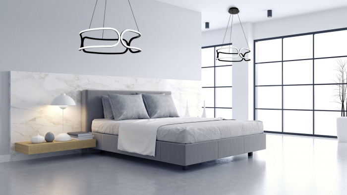 LAMPĂ DE CRISTAL LED APP790-CP TRIO BLACK [3]